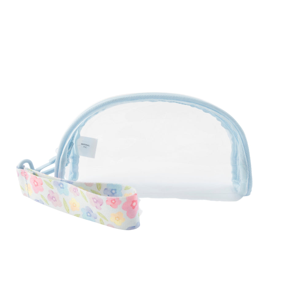 Gelato Series Clear Toiletries Dome Pouch - GELATO FLOWER